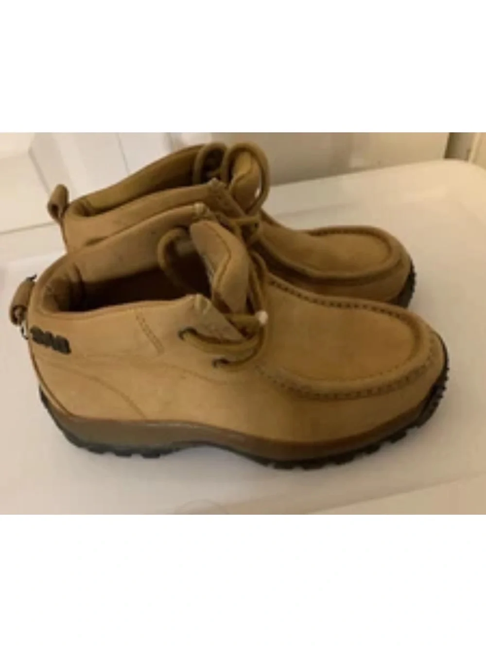 Stacy Adams Tan Chukka Boots Lace-Up Men's Casual